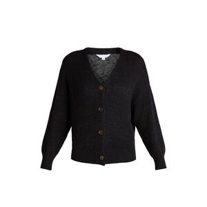 Time and Tru Black Soot Cardigan